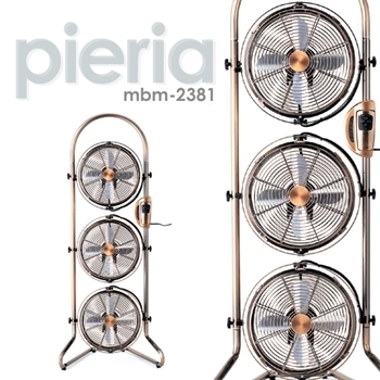 Pieria(ピエリア)3連タワー型レトロBOX扇風機♪: レトロな扇風機で ...
